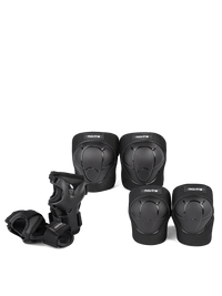 Movino 3-Pack Protective Pad Set for Children (black)