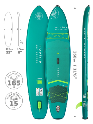 Movino ADRIA Allround 11'6'' (teal-lime)