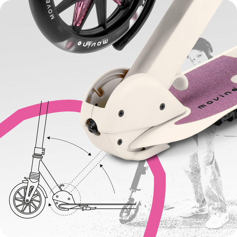 Simple & intuitive folding system.