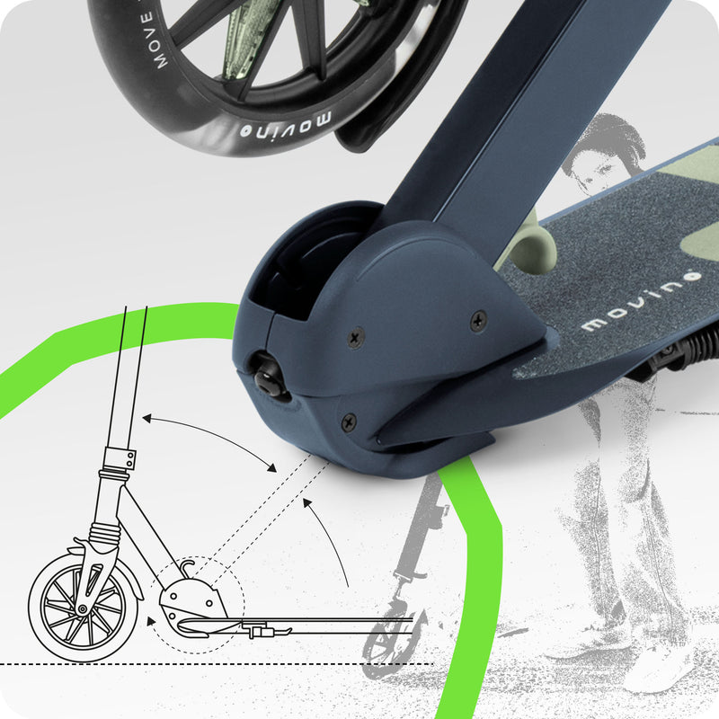Simple & intuitive folding system.