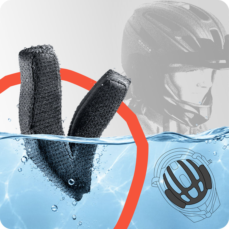 Removable padding – easy to unclip and refresh.