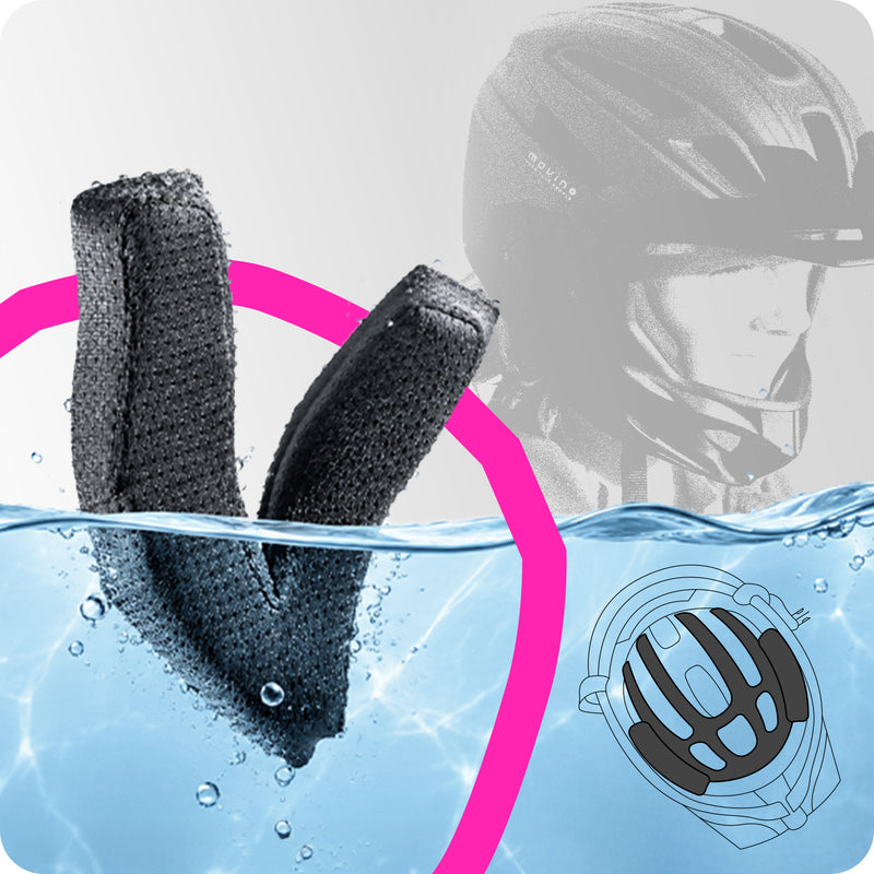 Removable padding – easy to unclip and refresh.