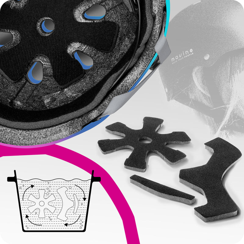Removable padding – easy to unclip and refresh.