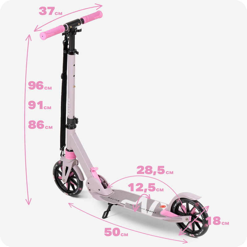 Check scooter dimensions.