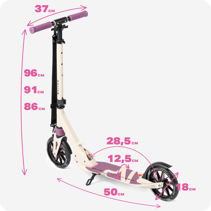 Check scooter dimensions.