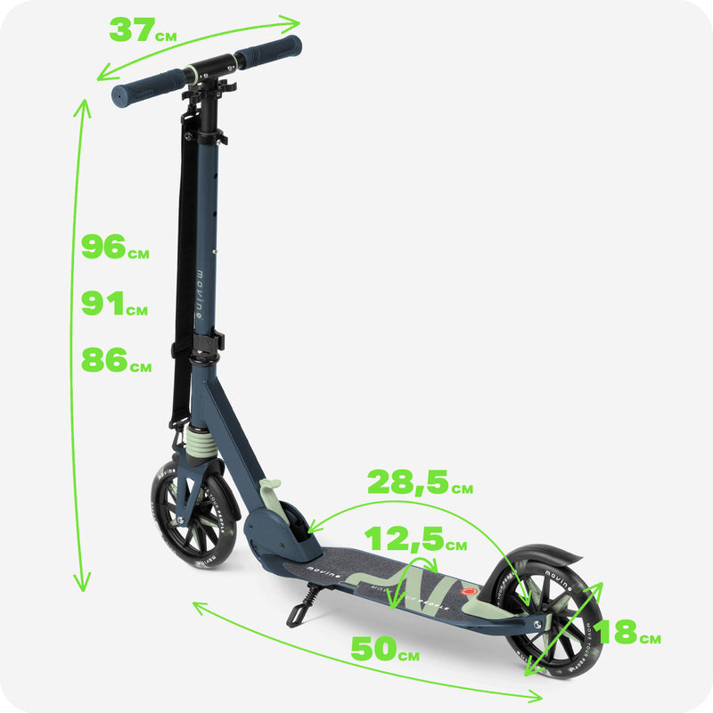 Check scooter dimensions.