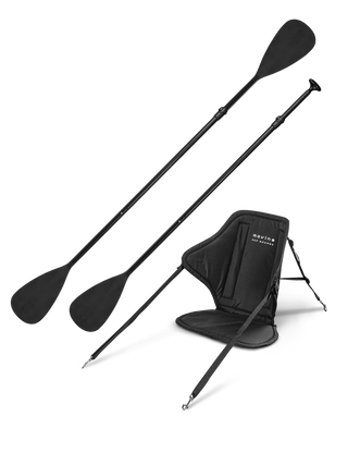 Zestaw kajakowy do deski SUP (black) 